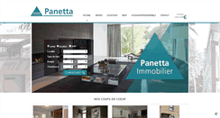 Desktop Screenshot of panetta-immobilier.fr